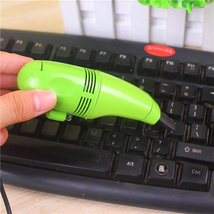 Stornfield | Mechanical Mini Computer Laptop Vacuum USB Keyboard Cleaner Brush Dust Collector Phone Cleaning Gadgets Supplies