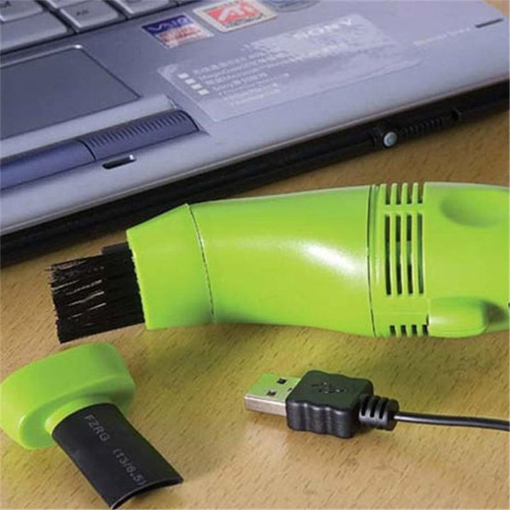 Stornfield | Mechanical Mini Computer Laptop Vacuum USB Keyboard Cleaner Brush Dust Collector Phone Cleaning Gadgets Supplies