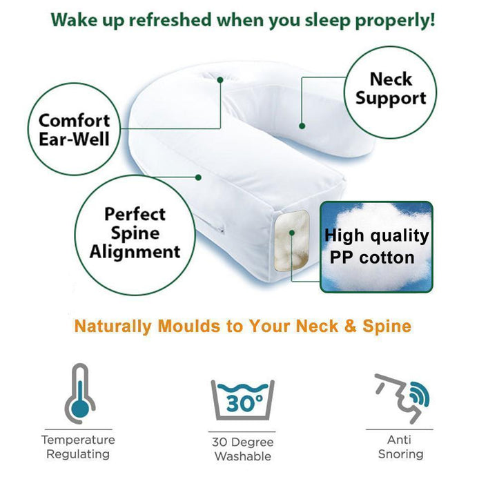 Stornfield | Therapeutic pillow for side sleepers