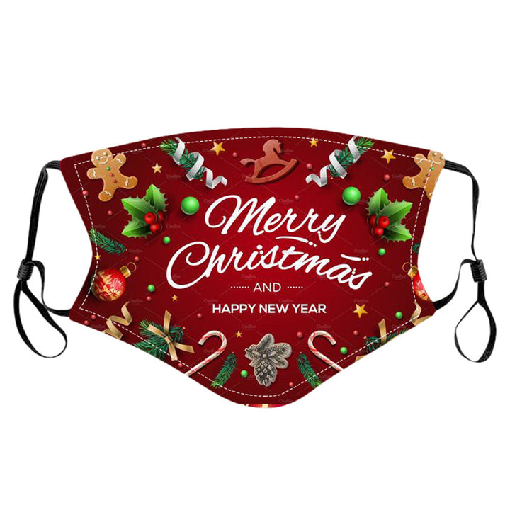 2020 New Unisex Fashion Happy Christmas Mask | Stornfield