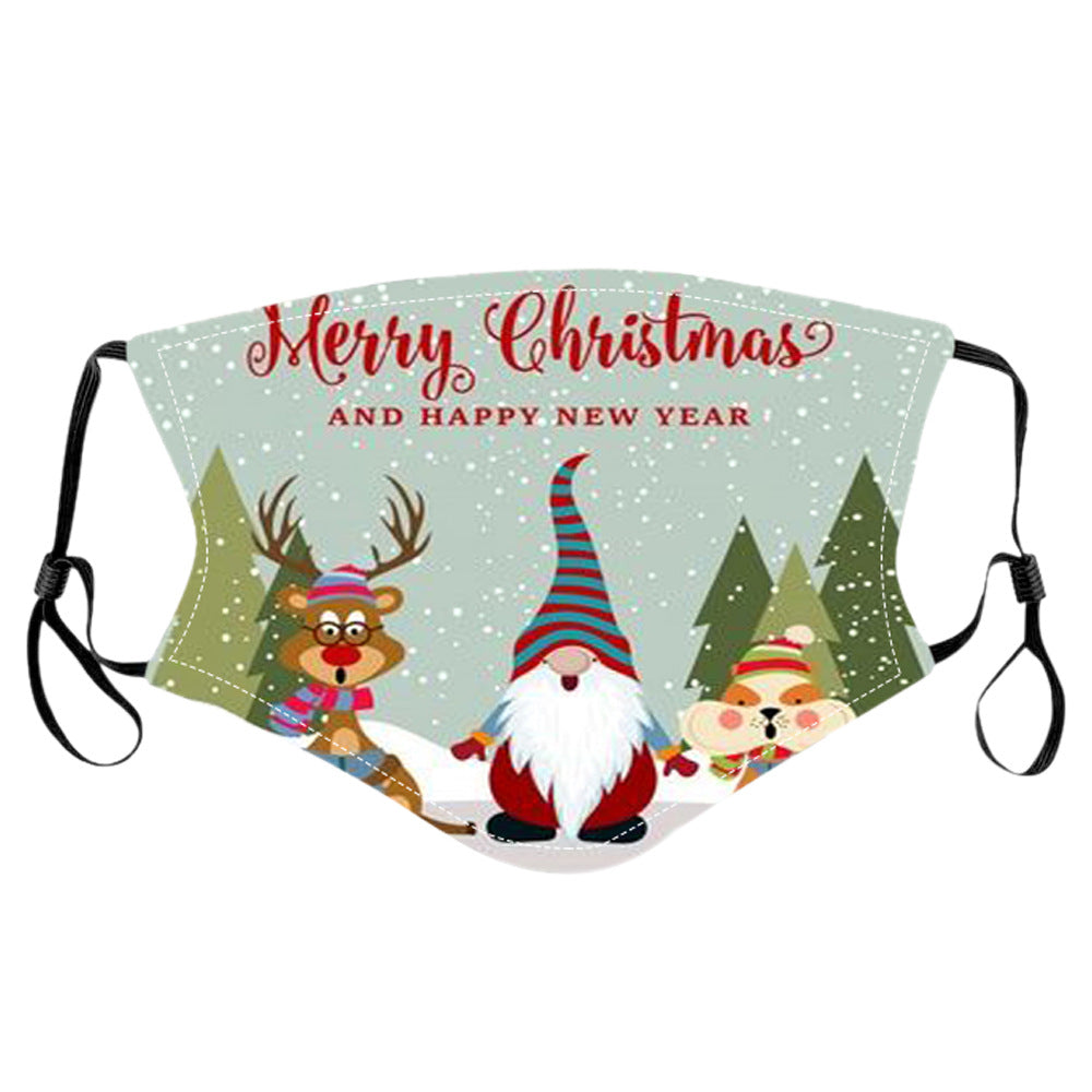 2020 New Unisex Fashion Happy Christmas Mask | Stornfield