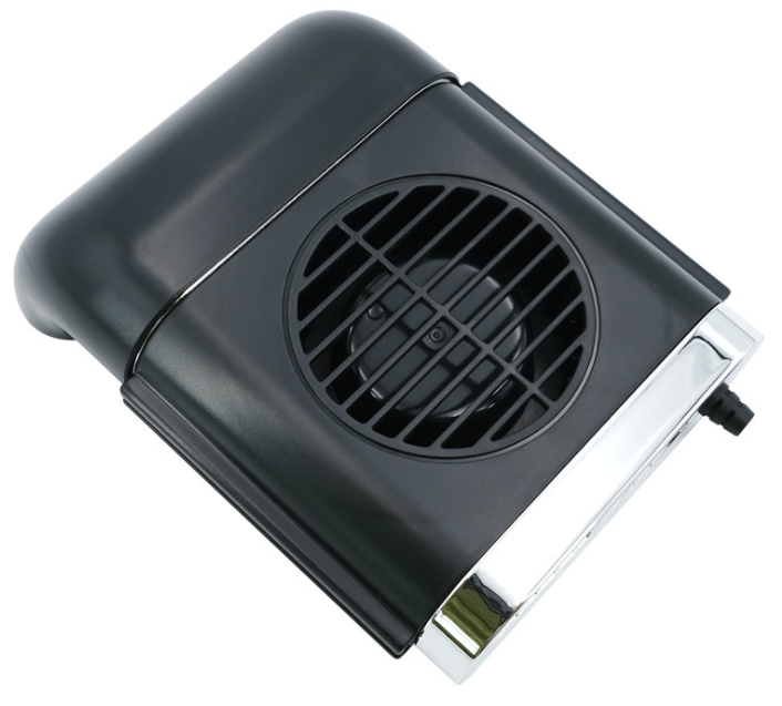 Multi-function Mini Car Back Seat Fan with Adjustable 3 Speeds, Micro USB Power Supply and Easy Installation, Compatible for Most Cars | Stornfield
