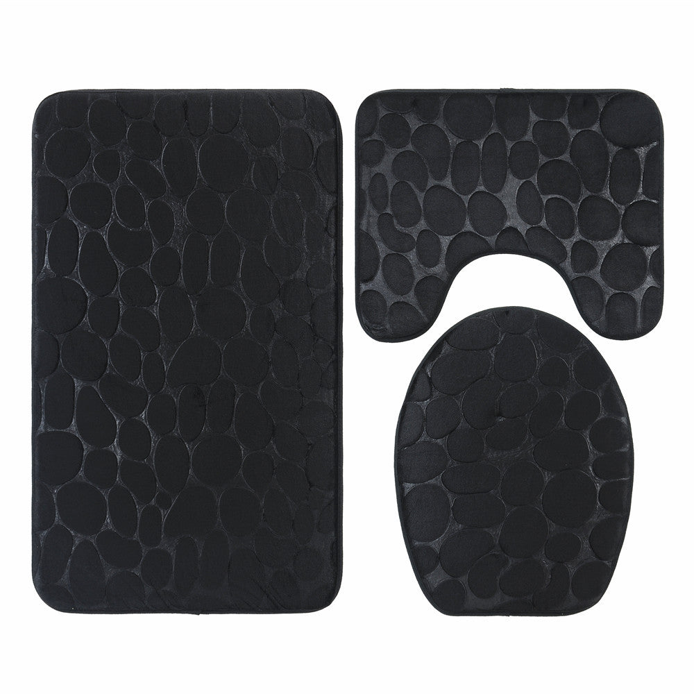 Soft Chenille Bath Mat Set Stornfield