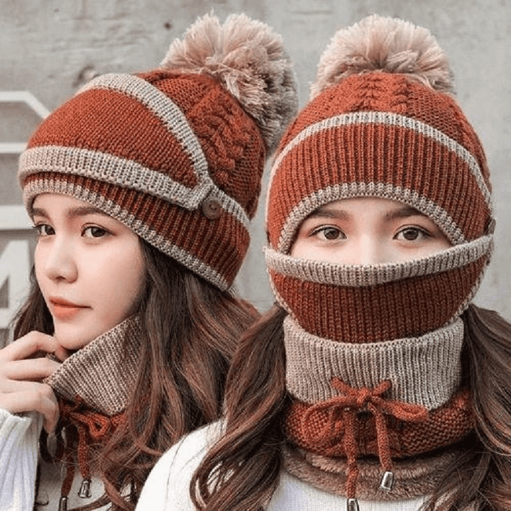 2022 New 3 in 1 Winter Beanie Set | Stornfield
