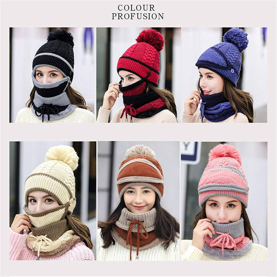 2022 New 3 in 1 Winter Beanie Set | Stornfield