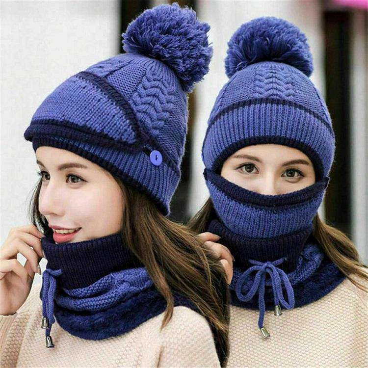 2022 New 3 in 1 Winter Beanie Set | Stornfield