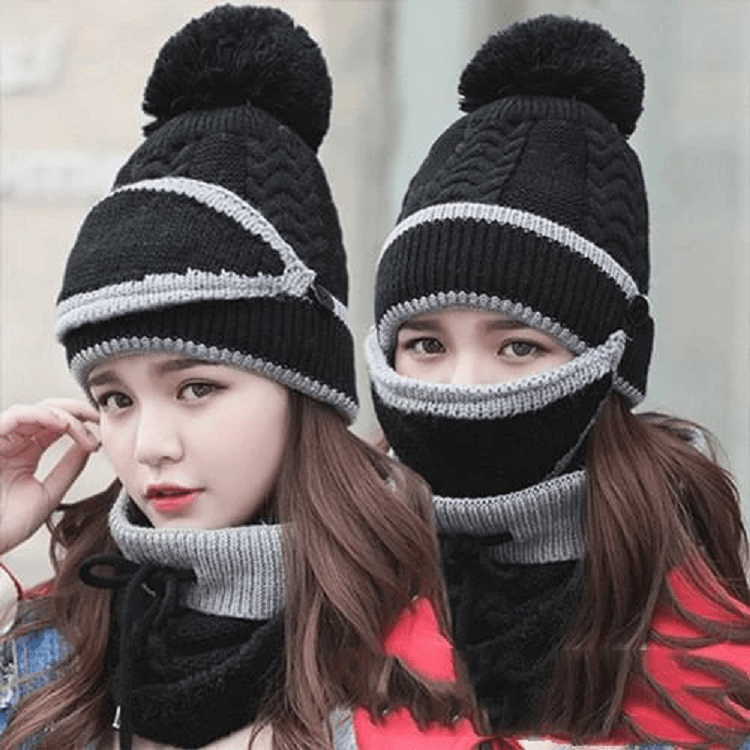 2022 New 3 in 1 Winter Beanie Set | Stornfield
