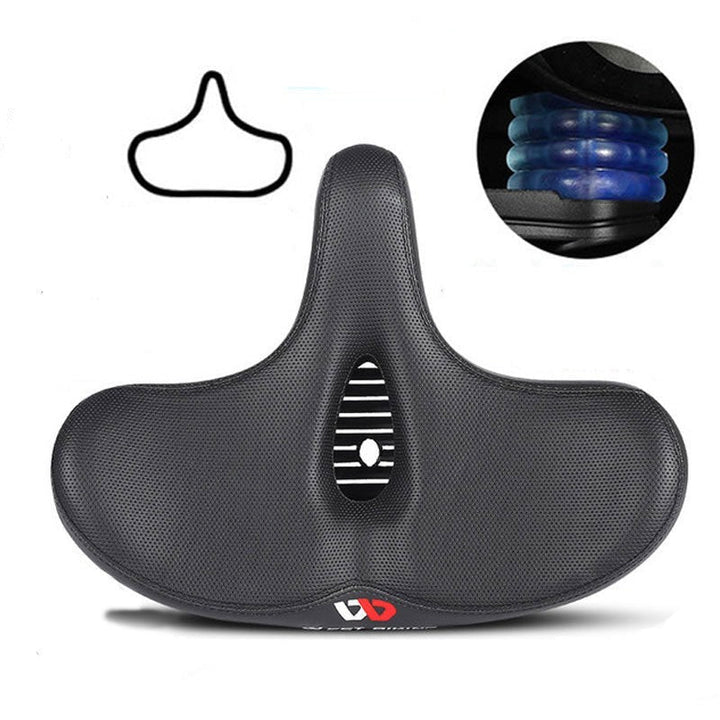 Stornfield | RideEase - Extra Wide & Breathable Comfortable Bike Saddle, Ergonomic Bicycle Seat