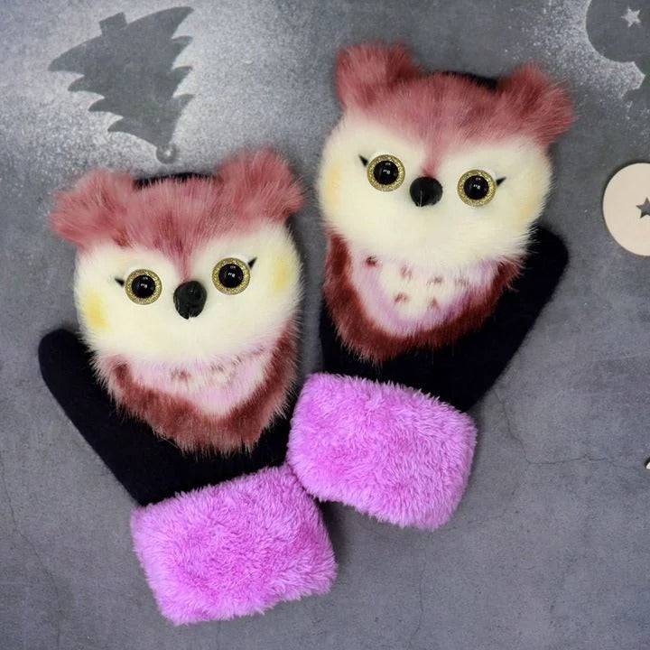 2022 new cartoon plush knitted gloves🌈 | Stornfield