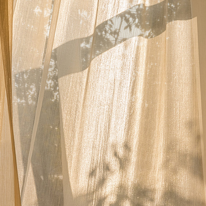 Transparent Linen Curtains, Light and Modern for Living Room | Stornfield