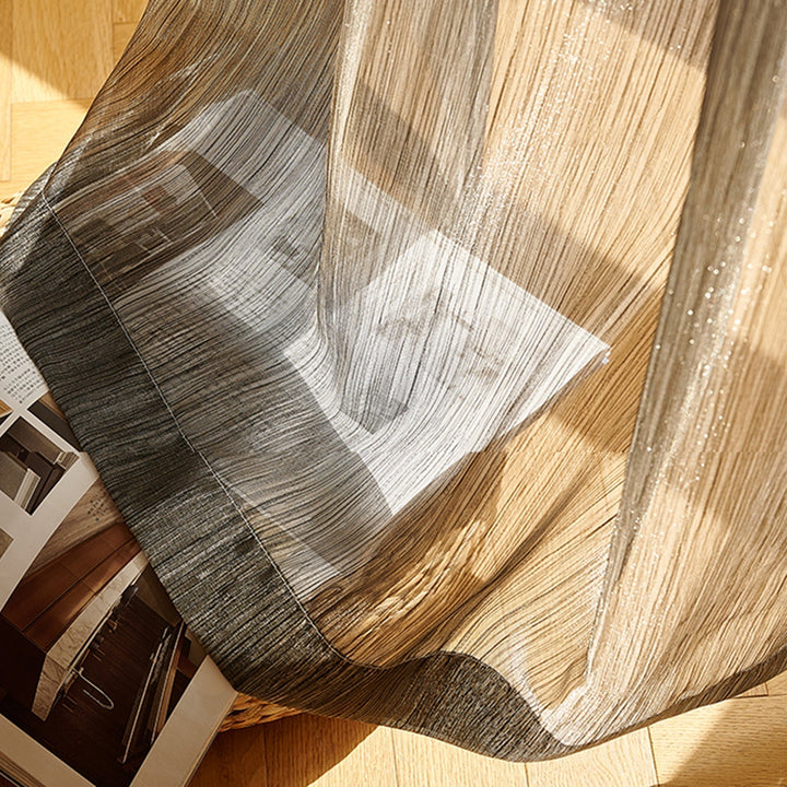 Transparent Linen Curtains, Light and Modern for Living Room | Stornfield