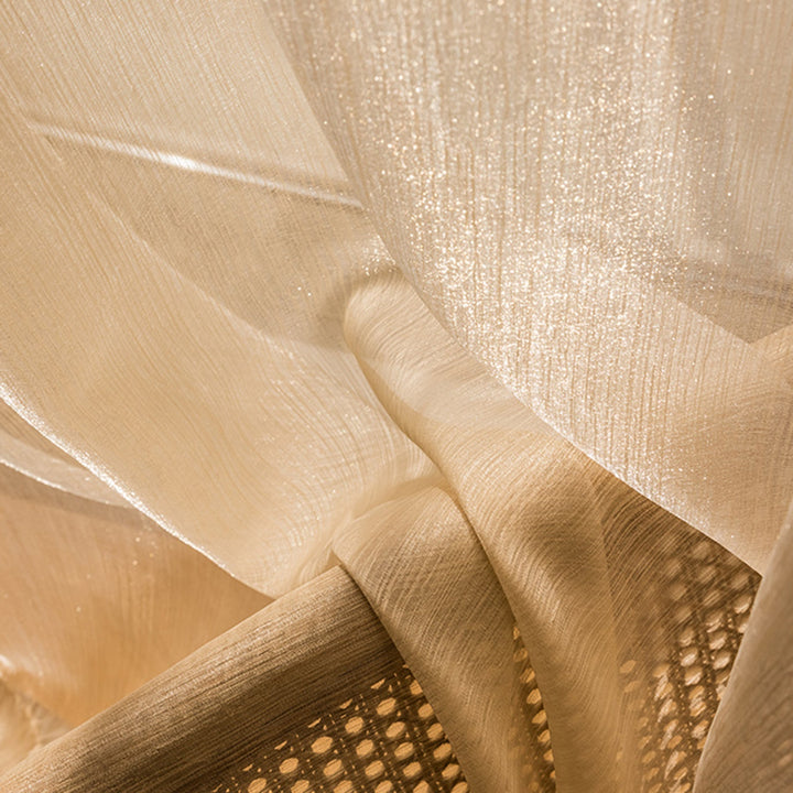 Transparent Linen Curtains, Light and Modern for Living Room | Stornfield