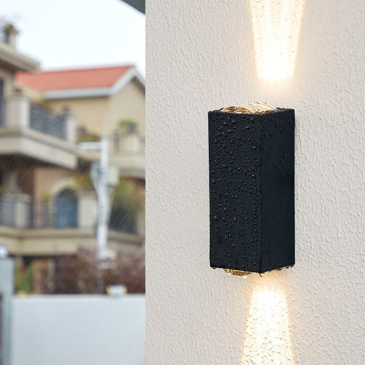 Modern Minimalist Outdoor Waterproof Beam Spotlight LED Outdoor Decorative Wall Sconce Lamp | Stornfield