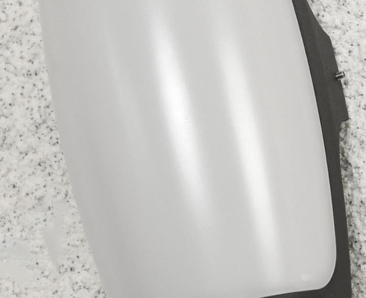 Waterproof Acrylic Curved Shade LED Outdoor Wall Sconce Lamp | Stornfield
