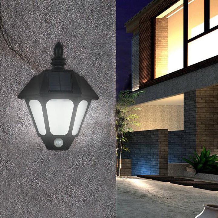 Solar Waterproof Creative Decorative LED Outdoor Wall Sconce Lamp | Stornfield