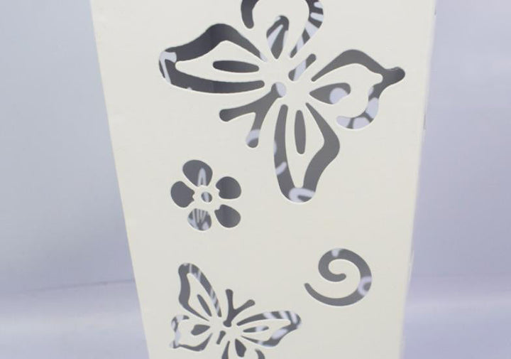 Stornfield | Rose Solar Butterfly Pattern Hollow Column Waterproof LED Outdoor Decorative Lamp