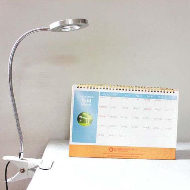 Stornfield | Creative simple USB pants button LED reading clip desk lamp