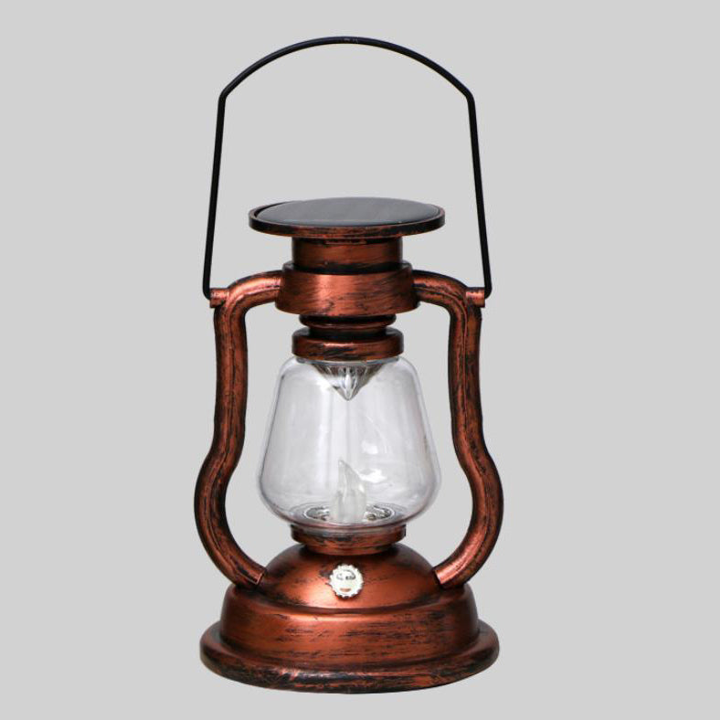 Solar Retro Kerosene Lamp Horse Lamp LED Outdoor Garden Patio Decoration Portable Flame Candle Light | Stornfield