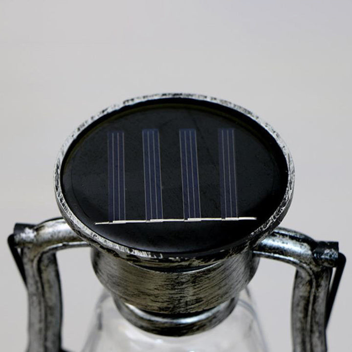 Solar Retro Kerosene Lamp Horse Lamp LED Outdoor Garden Patio Decoration Portable Flame Candle Light | Stornfield
