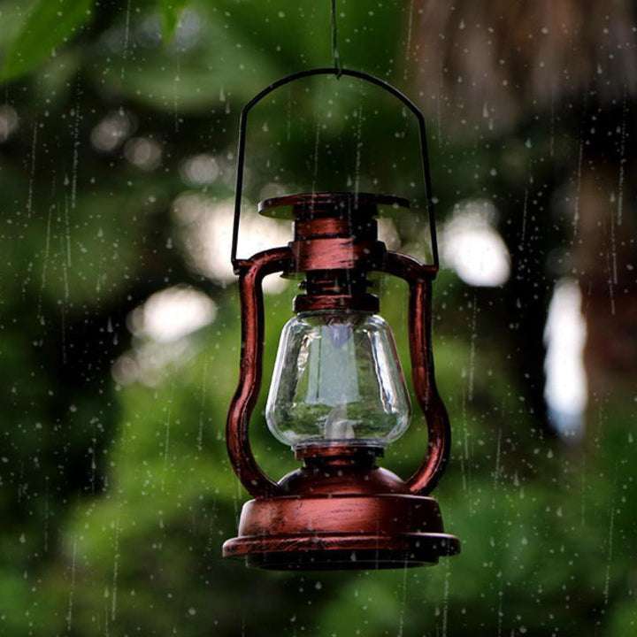 Solar Retro Kerosene Lamp Horse Lamp LED Outdoor Garden Patio Decoration Portable Flame Candle Light | Stornfield