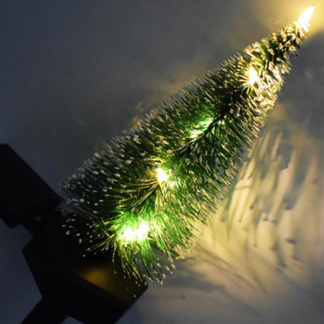 Modern Solar Christmas Tree Ground Insert Lawn Decoration Landscape Light | Stornfield