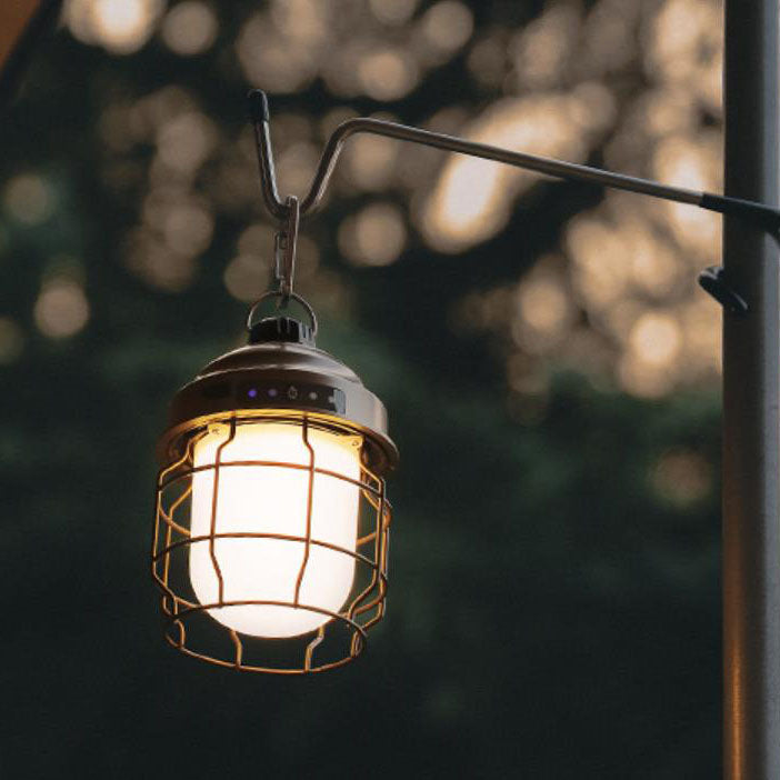 Outdoor Camping Wrought Iron LED Light | Stornfield