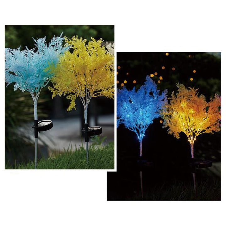 Modern Creative Colorful Simulation Fog Solar LED Outdoor Patio Lawn Ground Insert Landscape Light | Stornfield