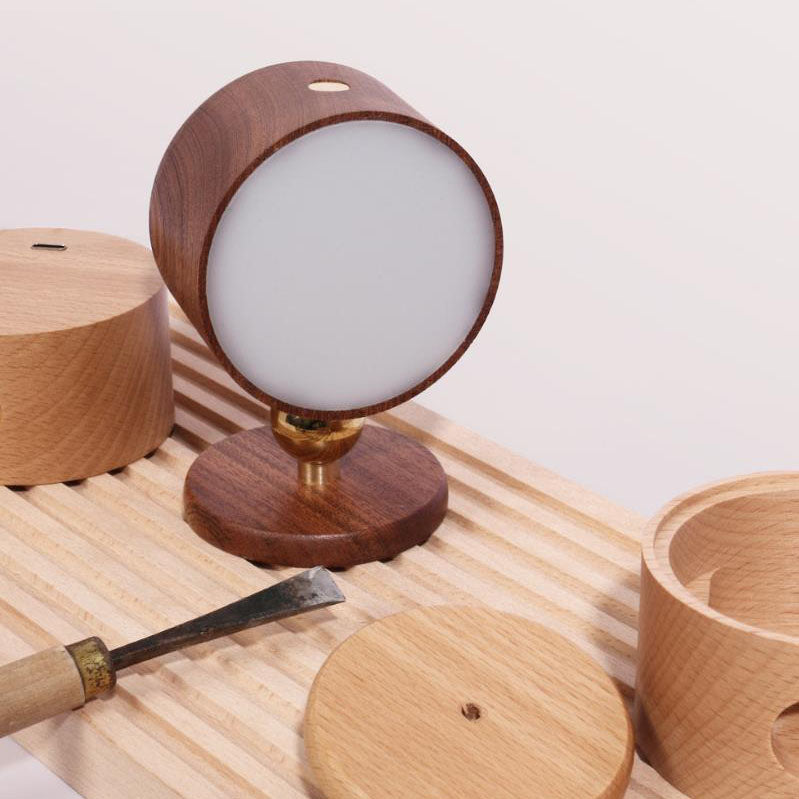 Stornfield | Simple Wooden USB Rechargeable Magnetic Touch LED Wall Sconce Night Light
