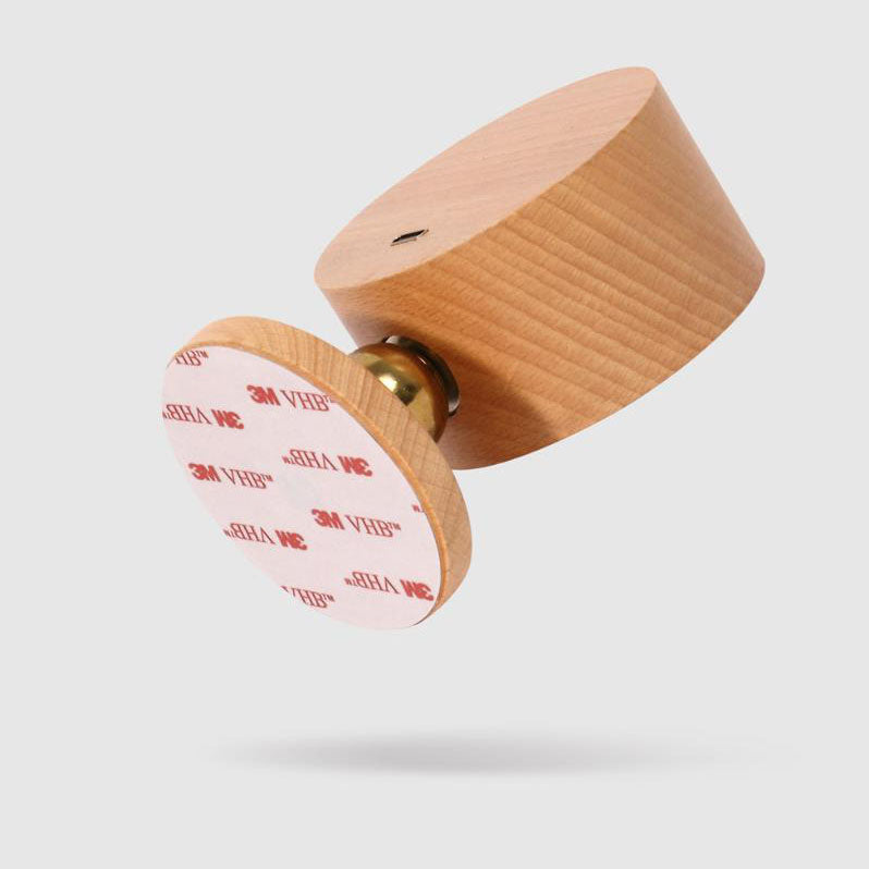 Stornfield | Simple Wooden USB Rechargeable Magnetic Touch LED Wall Sconce Night Light