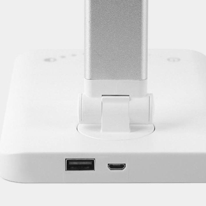 Stornfield | Lampe de bureau LED USB carrée intelligente minimaliste pliable
