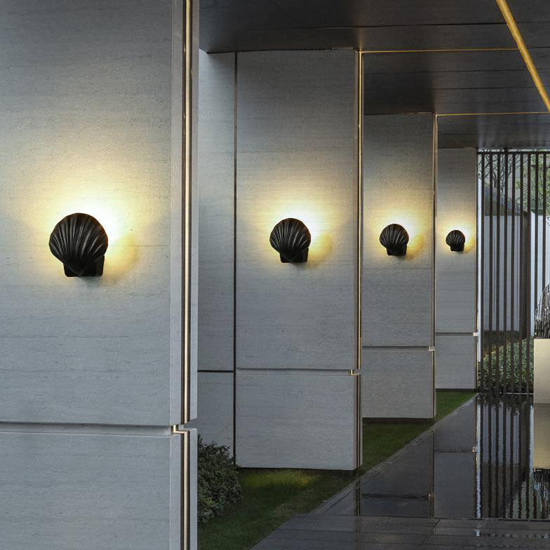Outdoor Creative Shell Design Aluminum LED Waterproof Wall Sconce Lamp | Stornfield