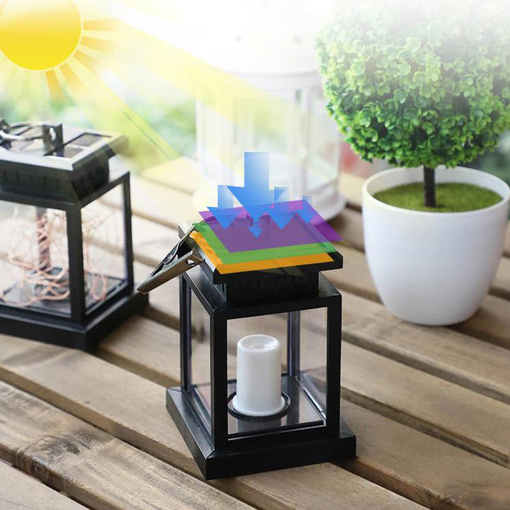 Modern Solar Star Candle ABS Waterproof LED Outdoor Lights | Stornfield