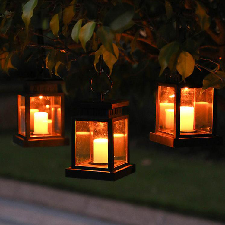 Modern Solar Star Candle ABS Waterproof LED Outdoor Lights | Stornfield