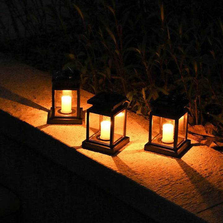 Modern Solar Star Candle ABS Waterproof LED Outdoor Lights | Stornfield