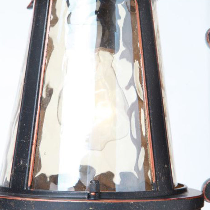 Traditional European Waterproof Aluminum Glass Cylinder 1-Light Wall Sconce Lamp For Outdoor Patio | Stornfield