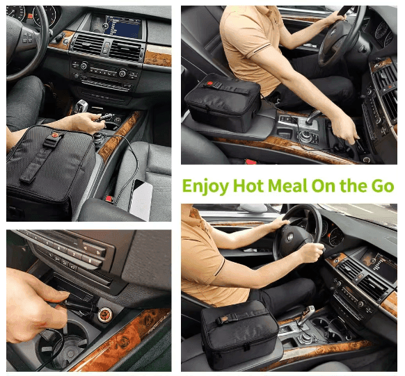 HeatGo Pro – Electric Portable Food Warmer Lunchbox with 3-in-1 Connection | Stornfield