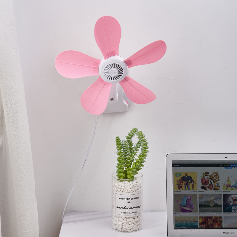 Women's Portable Table Fan with Floral Design Stornfield