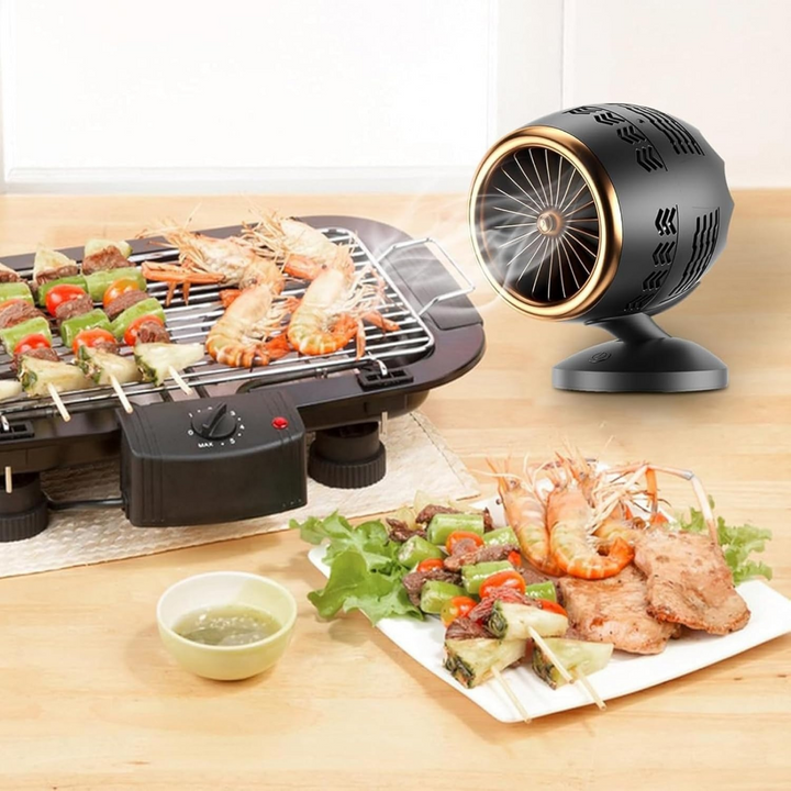 Portable Kitchen Extractor Fan – Compact and Adjustable Smoke Extractor with Quiet Function | Stornfield
