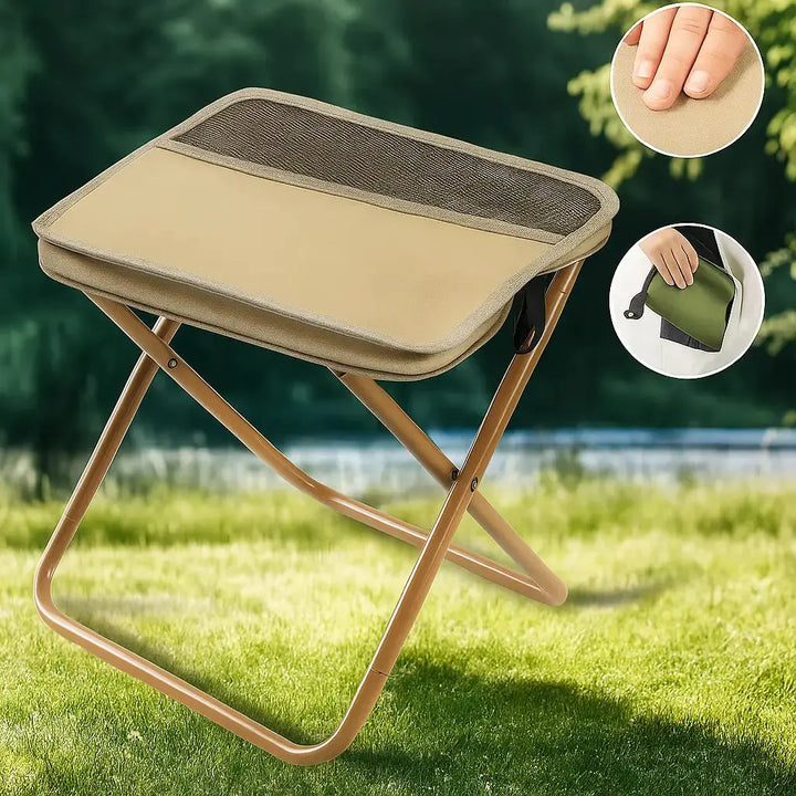 Stornfield | Folding Seat Ottoman – Stable, lightweight and waterproof for on the go