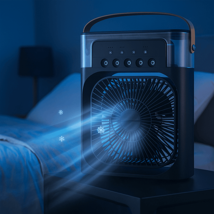 Portable Silent 3-in-1 LED Cooling Fan | Stornfield