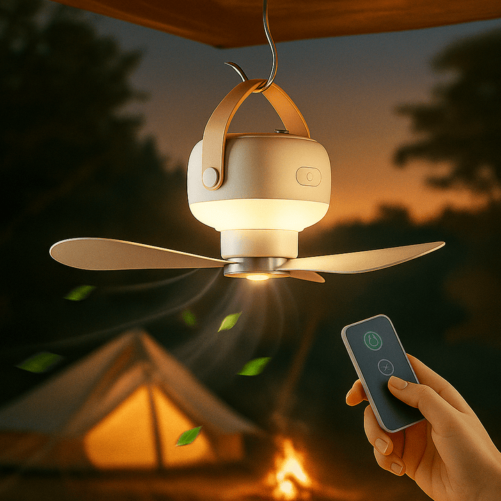 AirMate Wireless Rechargeable Fan with Remote Control | Stornfield