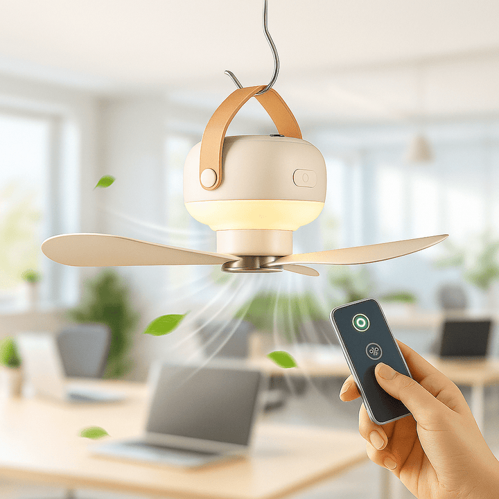AirMate Wireless Rechargeable Fan with Remote Control | Stornfield