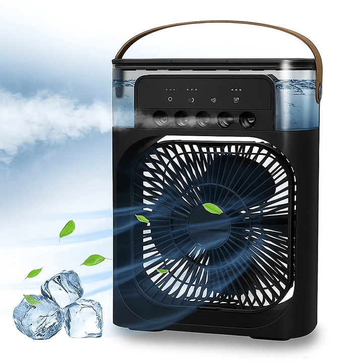 Mini Ice Nebula Fan 2-in-1 Portable | Stornfield