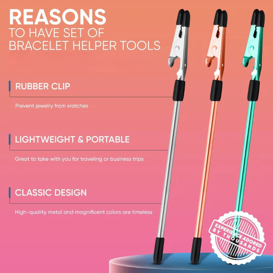 Bracelet helper for closing clasps | Stornfield