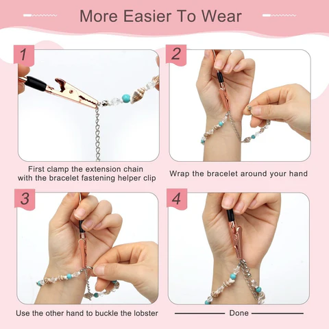Bracelet helper for closing clasps | Stornfield