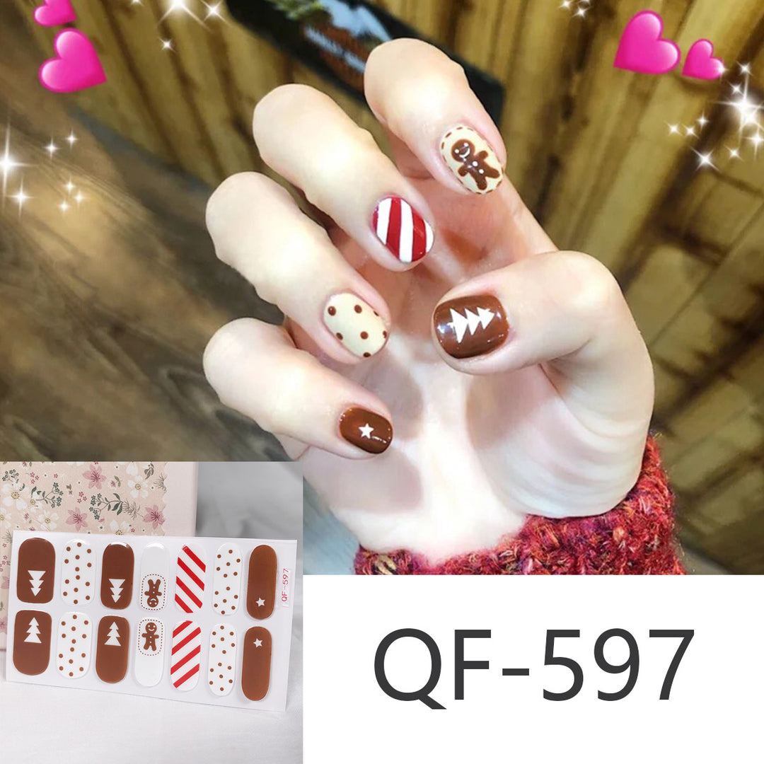 Artful Christmas Nail Art Stornfield