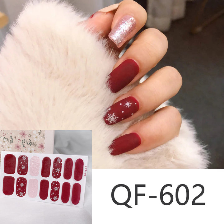 Artful Christmas Nail Art Stornfield