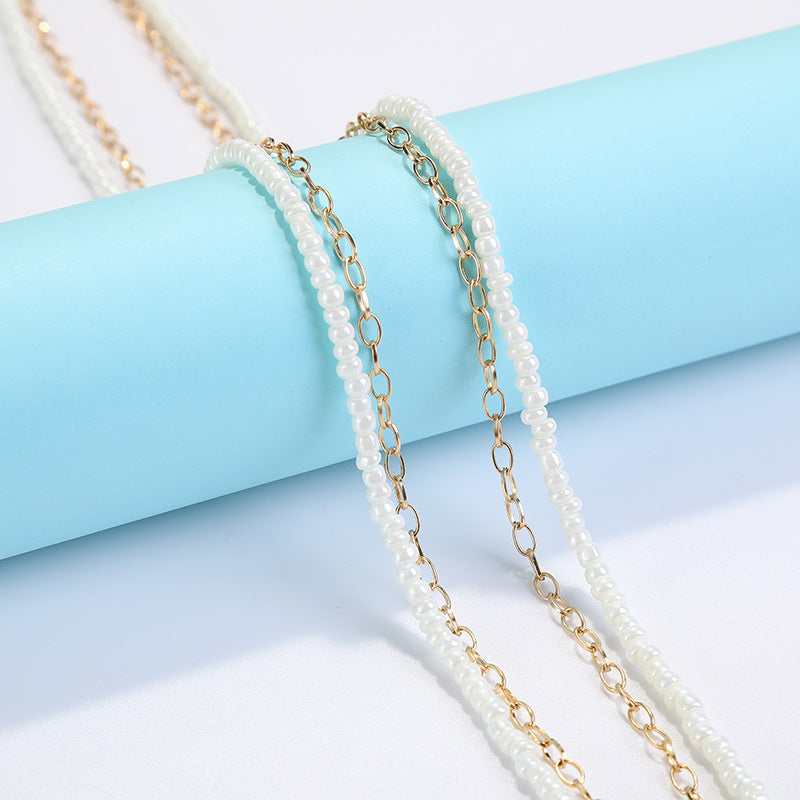Coastal Shell-Decorated Eyewear Chain Stornfield
