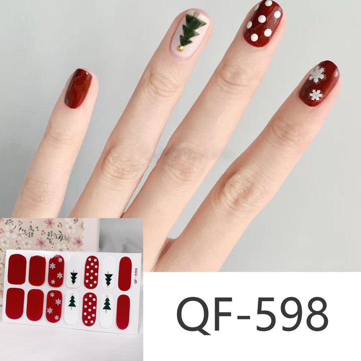 Artful Christmas Nail Art Stornfield