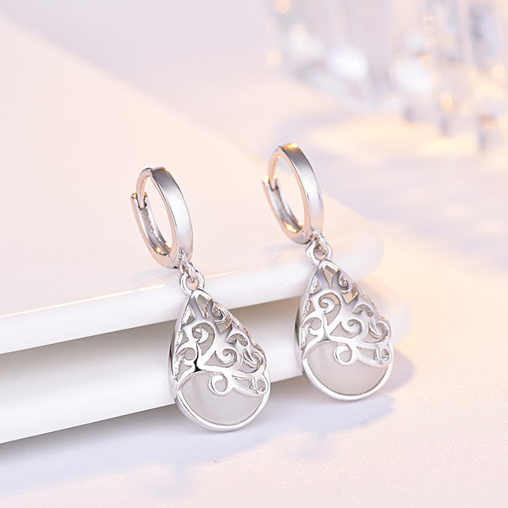Colorful Crystal Drop Earrings Stornfield